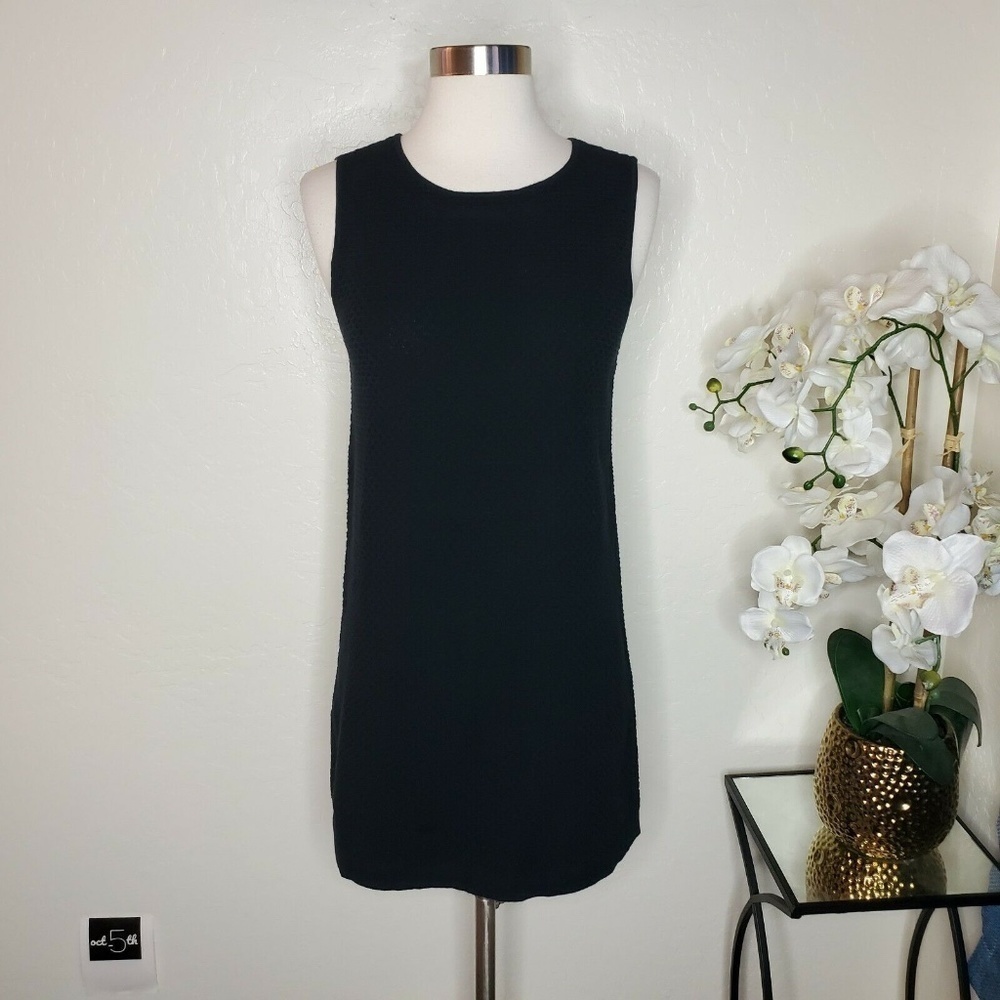 Club Monaco Black Knit Tank Dress Size S